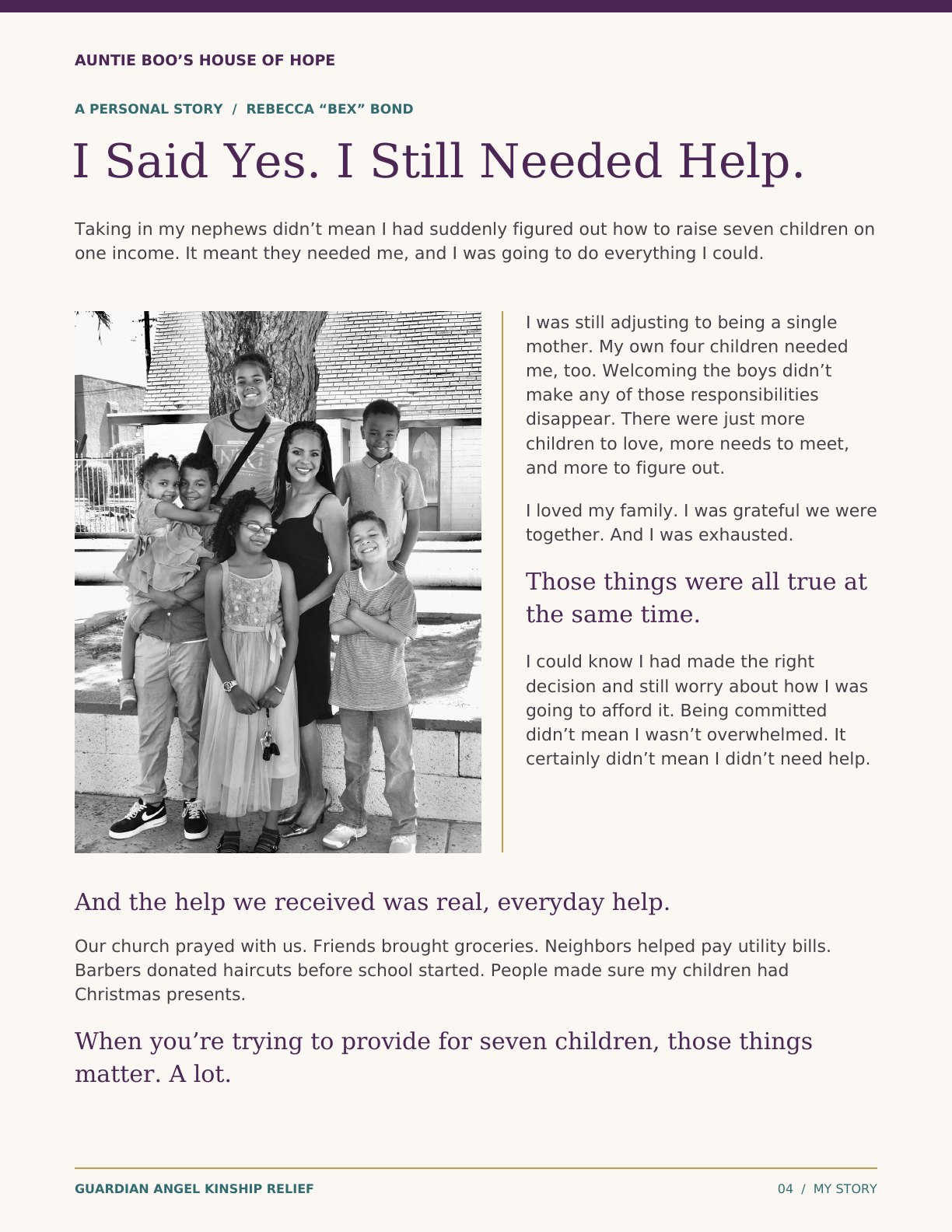 Guardian Angel Partner Guide, page 4 of 10